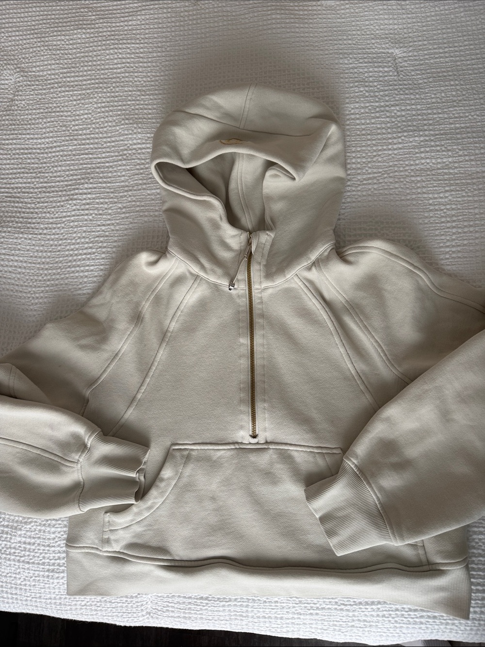 lululemon half zip hooded sweatshirt